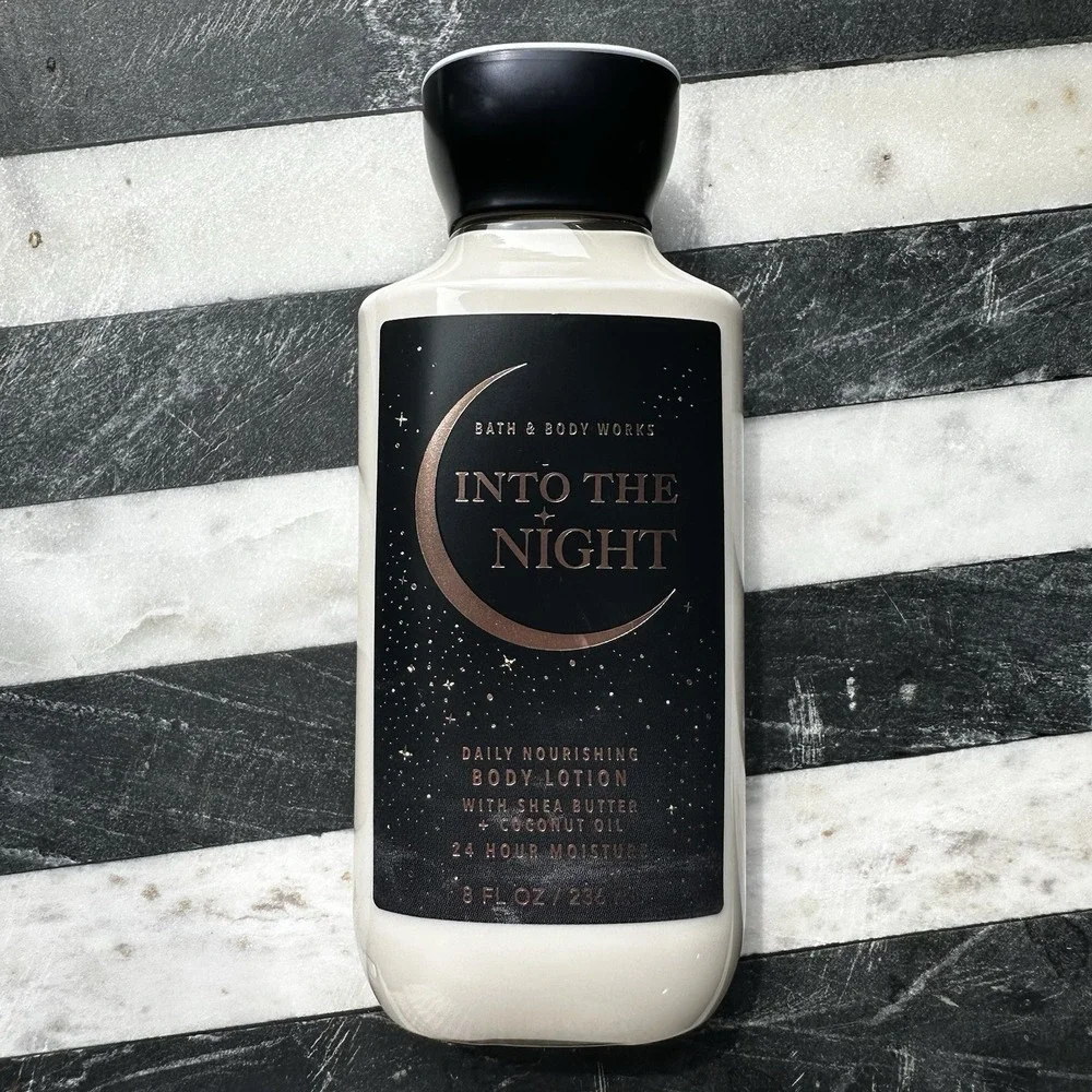 Bath & Body Works Into The Night Shea Butter + Vitamin E Lotion 8 oz. NEW